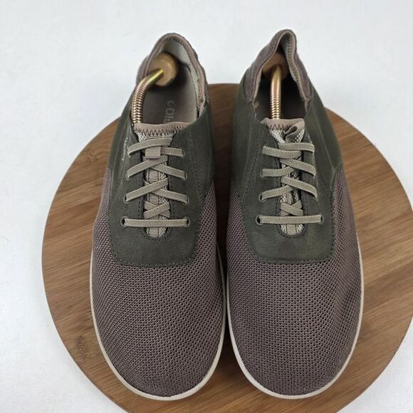 OluKai Shoes Mens Size 11 Olive Brown Nohea Moku Lightweight Mesh Casual Sneaker - Picture 5 of 16